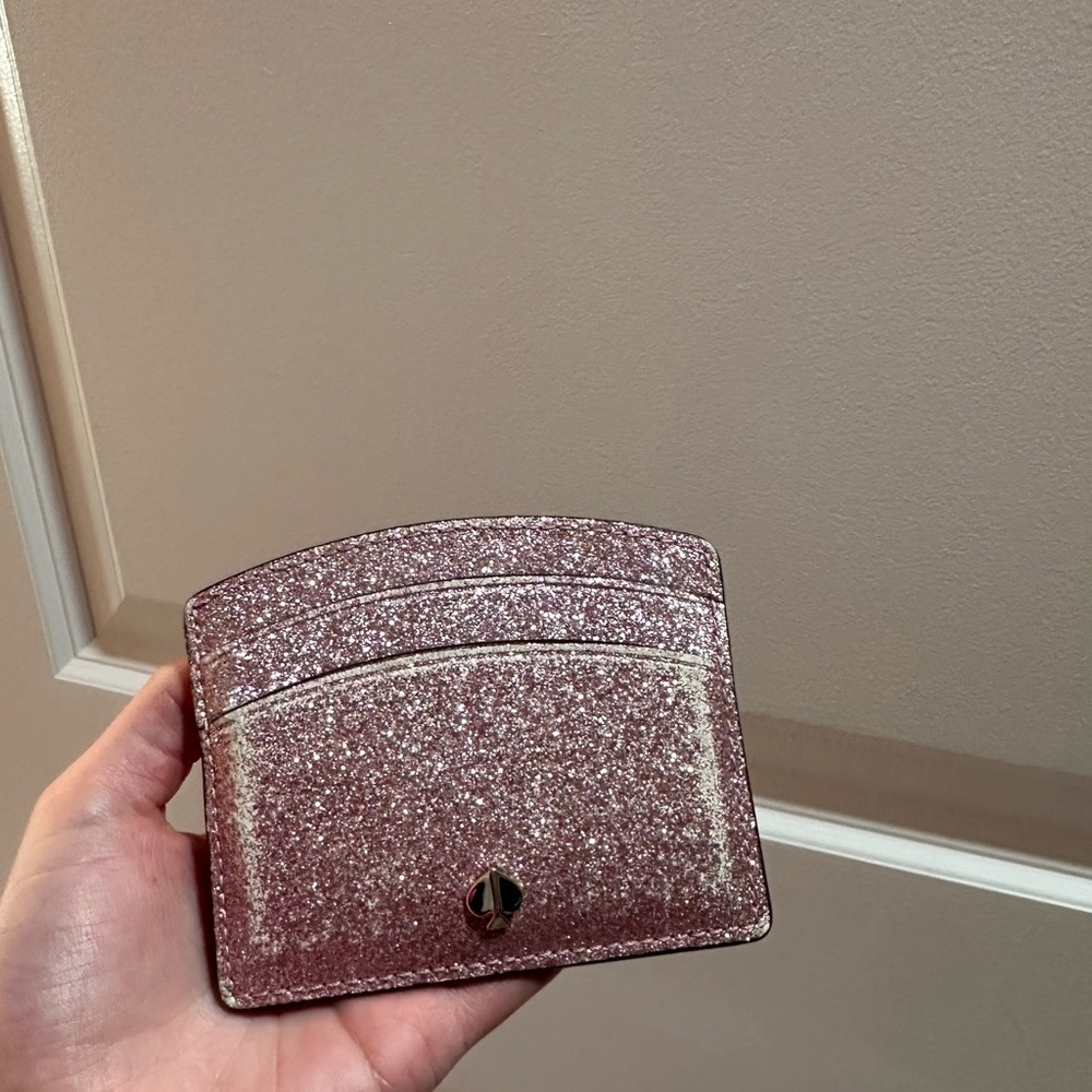 Pink Kate Spade Card Wallet